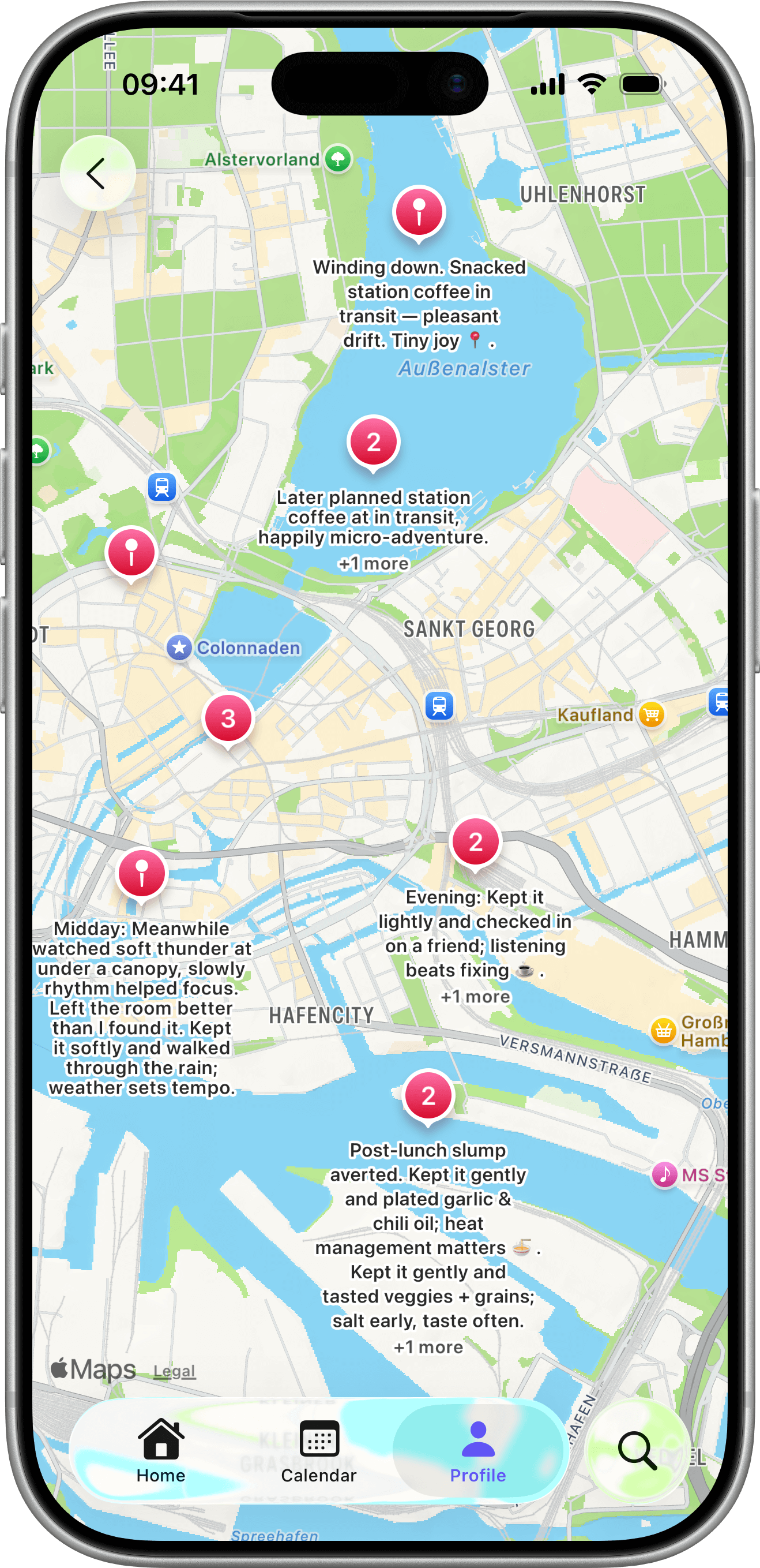Zeitgeist Map View